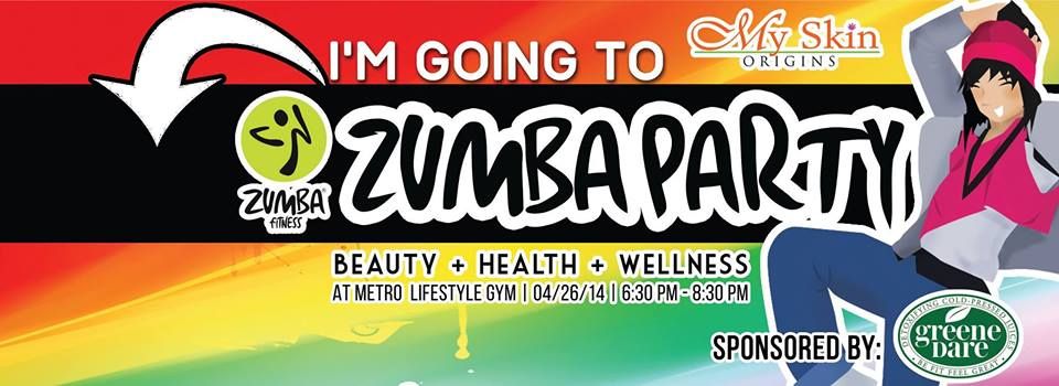 MY SKIN ORIGINS ZUMBA PARTY!