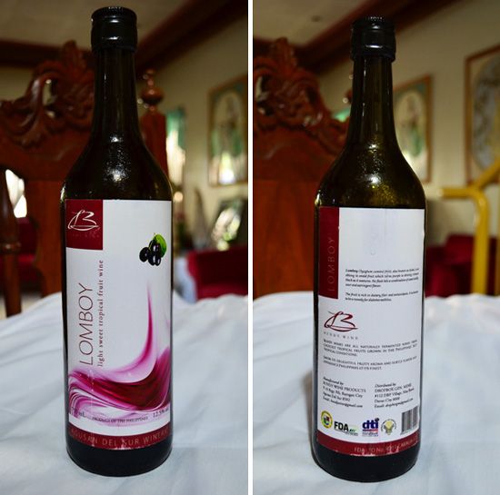 LOMBOY LIGHT SWEET TROPICAL FRUIT WINE by Bundy Wine