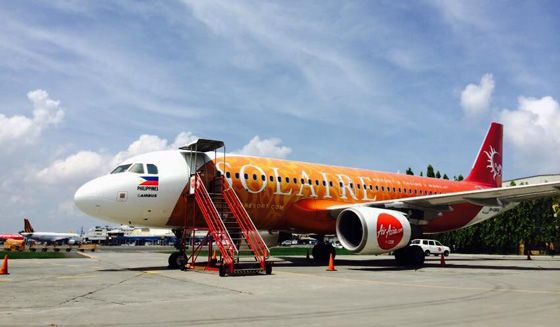 SOLAIRE RESORT AND CASINO UNVEILS AIR ASIA LIVERY