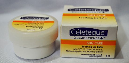 Celeteque DermoScience Soothing Lip Balm: A Product Review