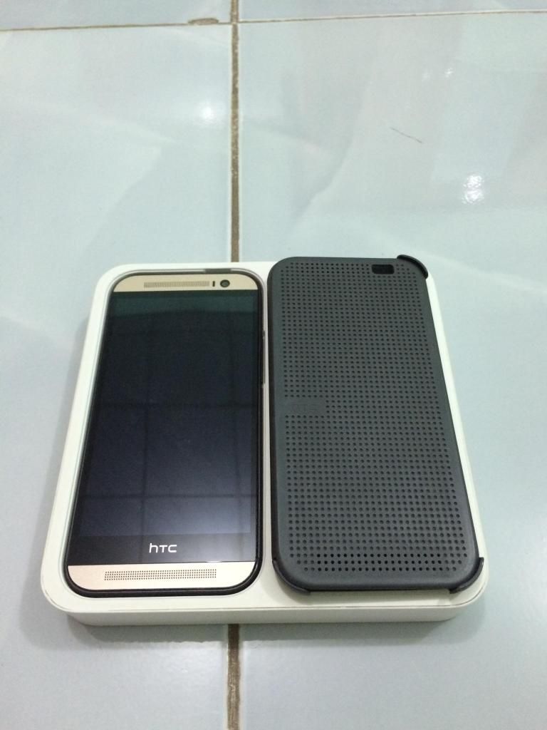 DĨ An: Bán HTC ONE M8 harman kardon + dot view - 4