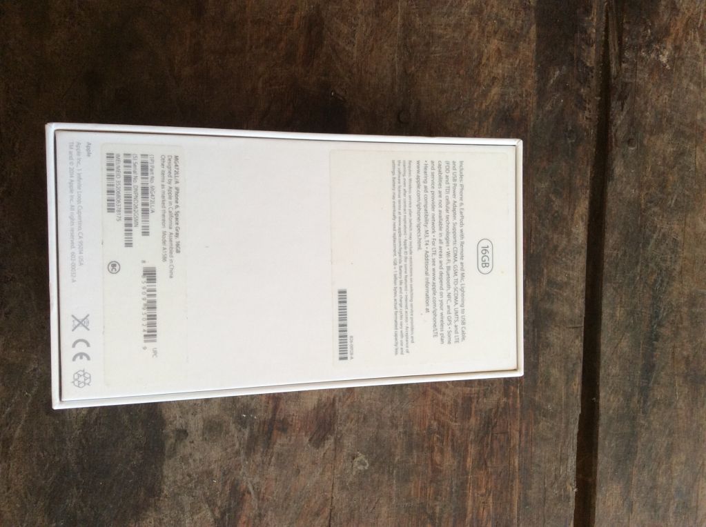 Bình Dương-DĨ An: bị mất máy Bán Nguyên hộp phụ kiện Iphone 6 - 1