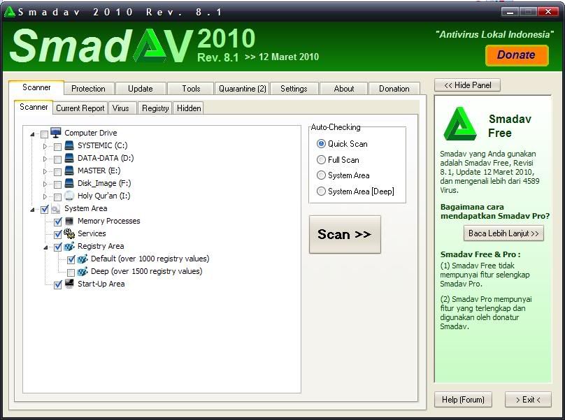 100 virus baru, Smadav Virus Scanner Engine terbaru (SmadEngine.dll ...