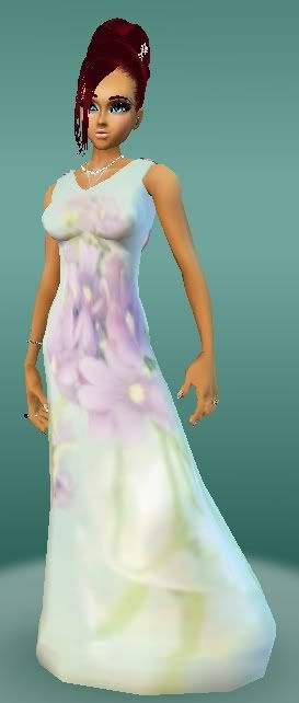 Lavender Drape Dress