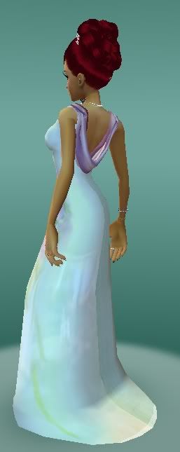 Lavender Drape Dress1