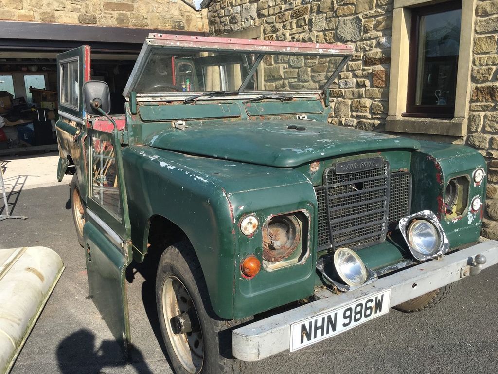 1981 LandRover 88'' Series III Station Wagon in "Rosemary