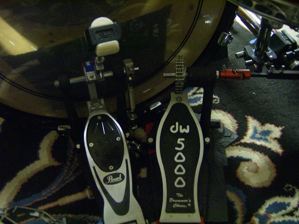 Home made double bass drum sets