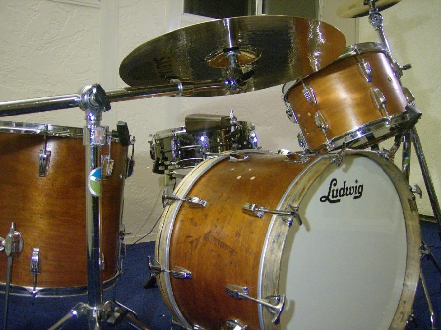 removing glue from drum shells