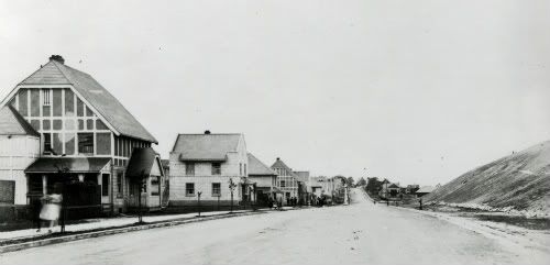 OLD Black and White Pictures of Halifax, Nova Scotia, Newly Constructed  Hydrostone Shopping Area .