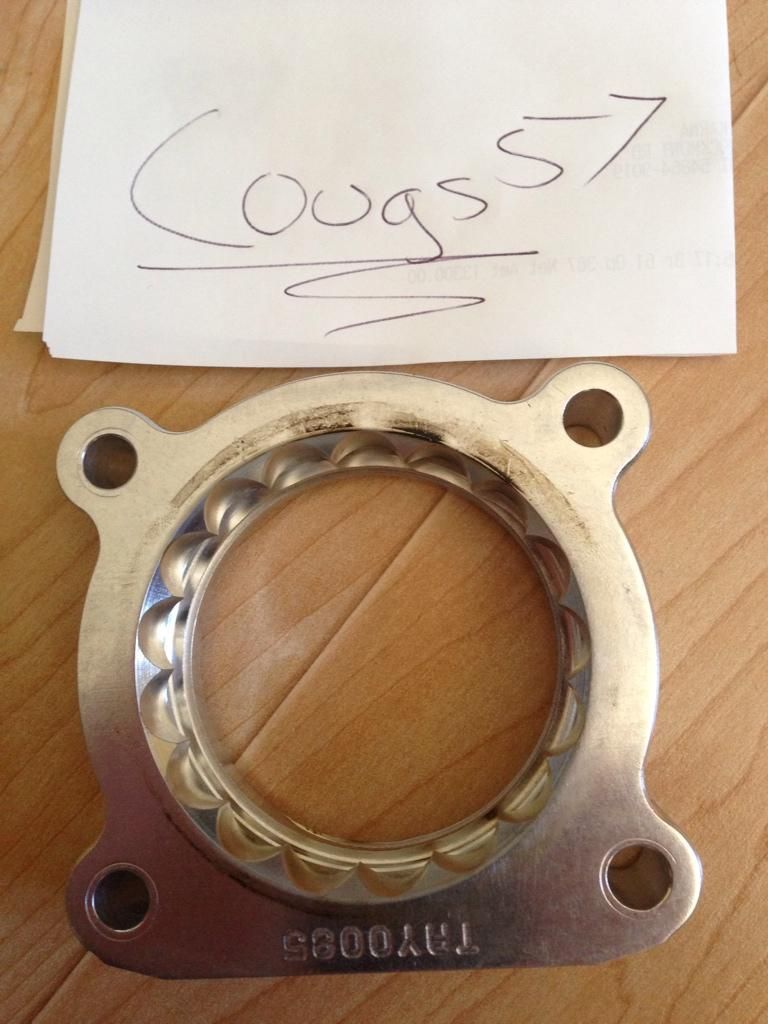 FS Camry/2GRFE (V6) Throttle Body Spacer Toyota Nation Forum