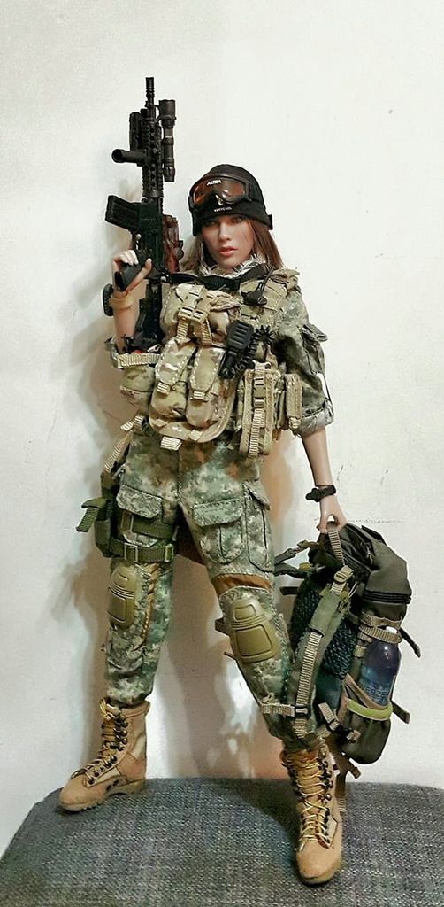 Product Announcement VERYCOOL: 1/6 ACU Camo Female Shooter 