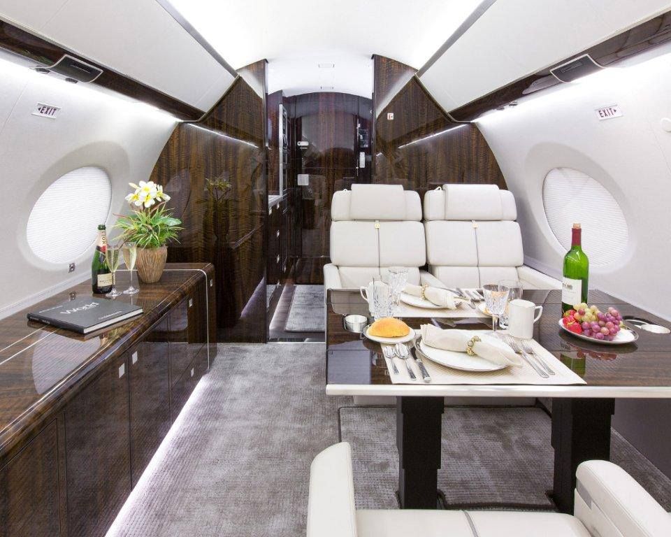 Interior Shots Of Millionaire Dallas New Gulfstream G650
