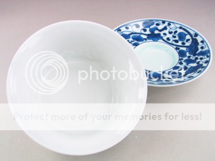 Flshi * Blue & White Porcelain Gaiwan 130ml  